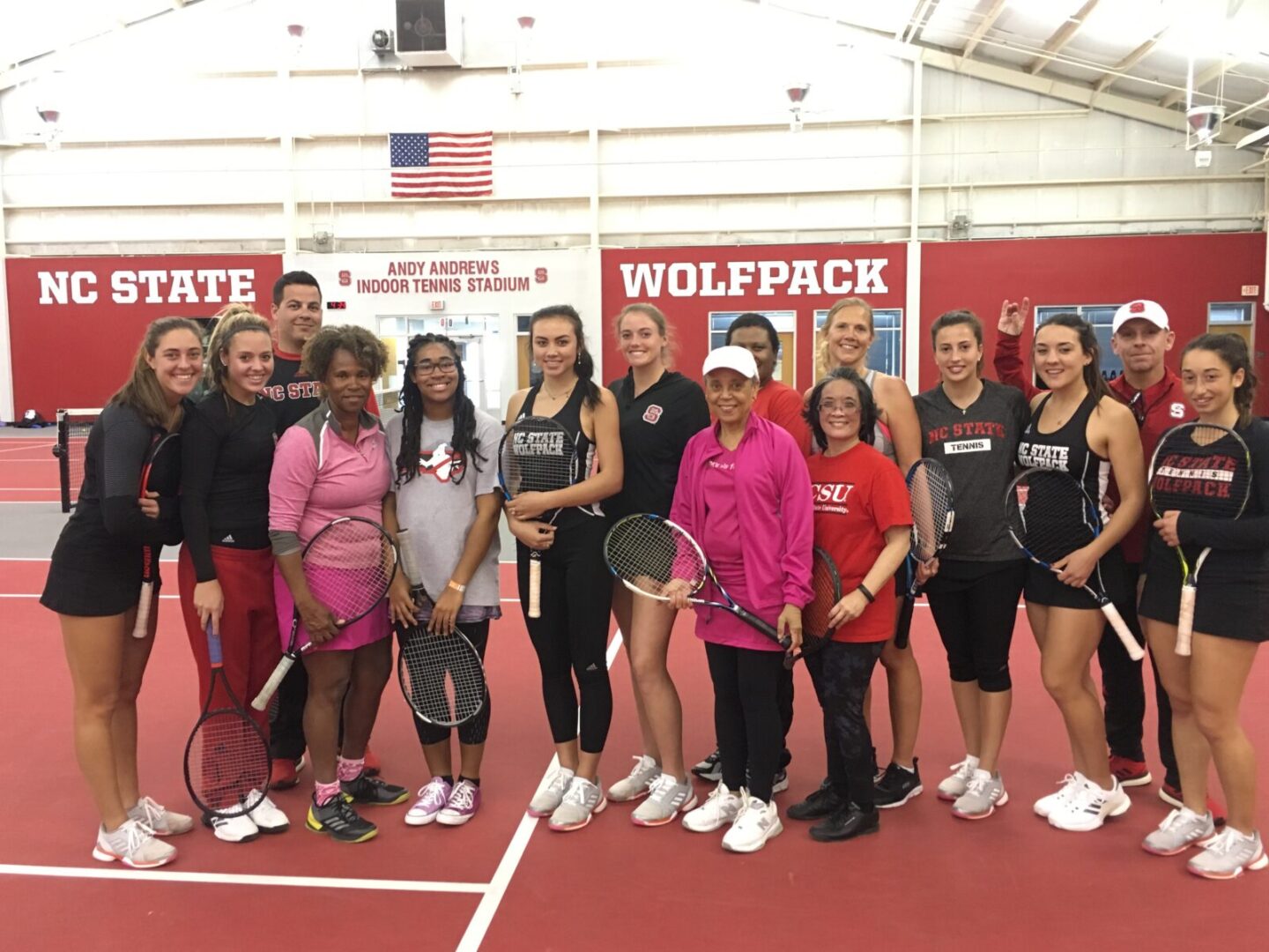 NCSU Womens Tennis Clinic